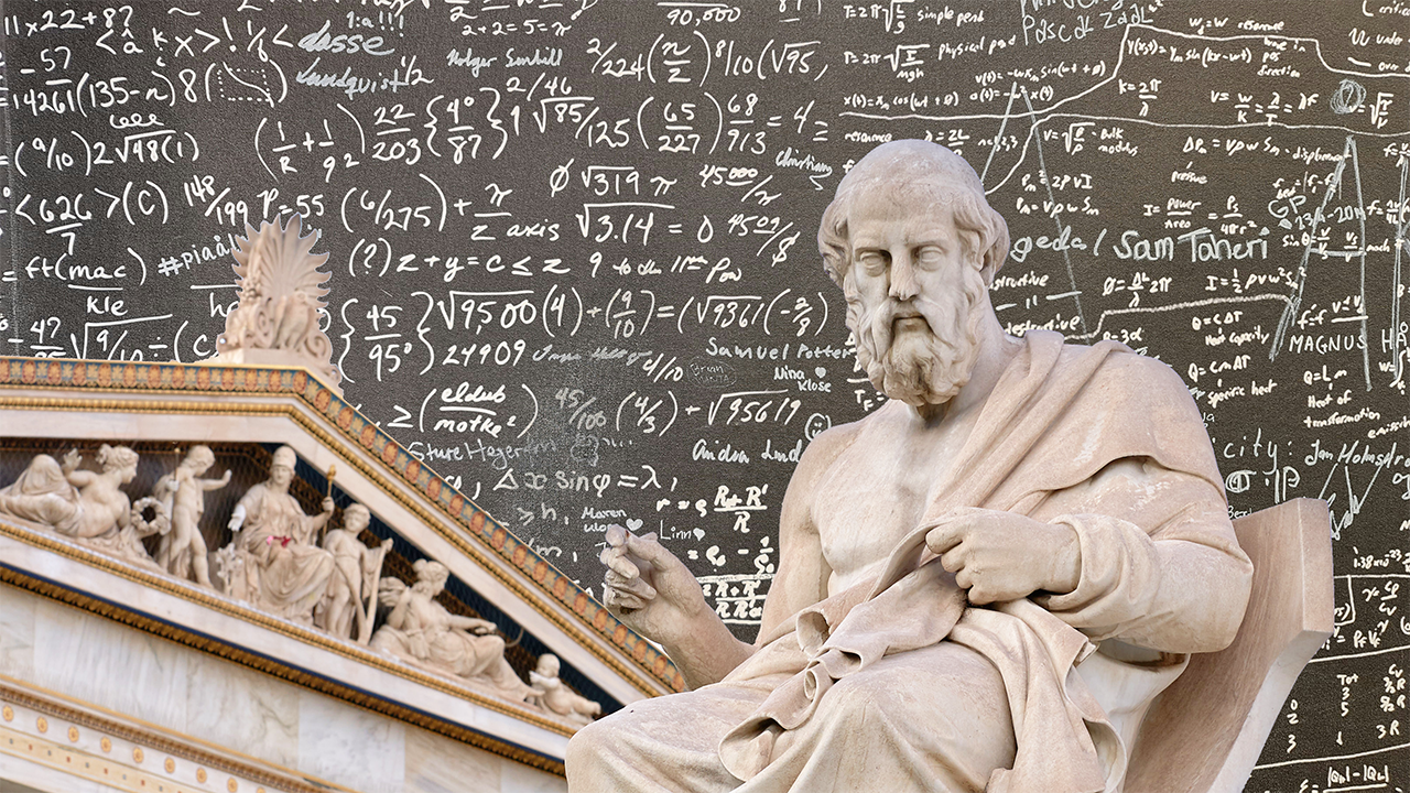 Sculpture of Plato